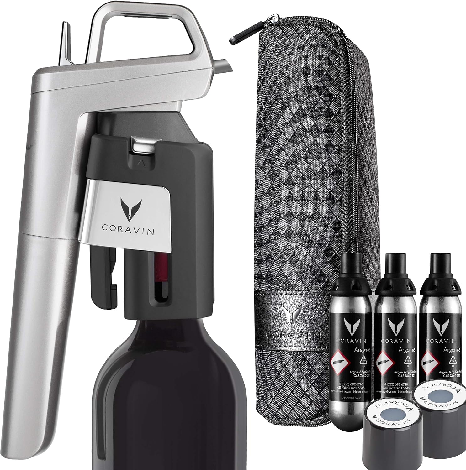Coravin Model Six Advanced Wine Bottle Opener and Preservation System