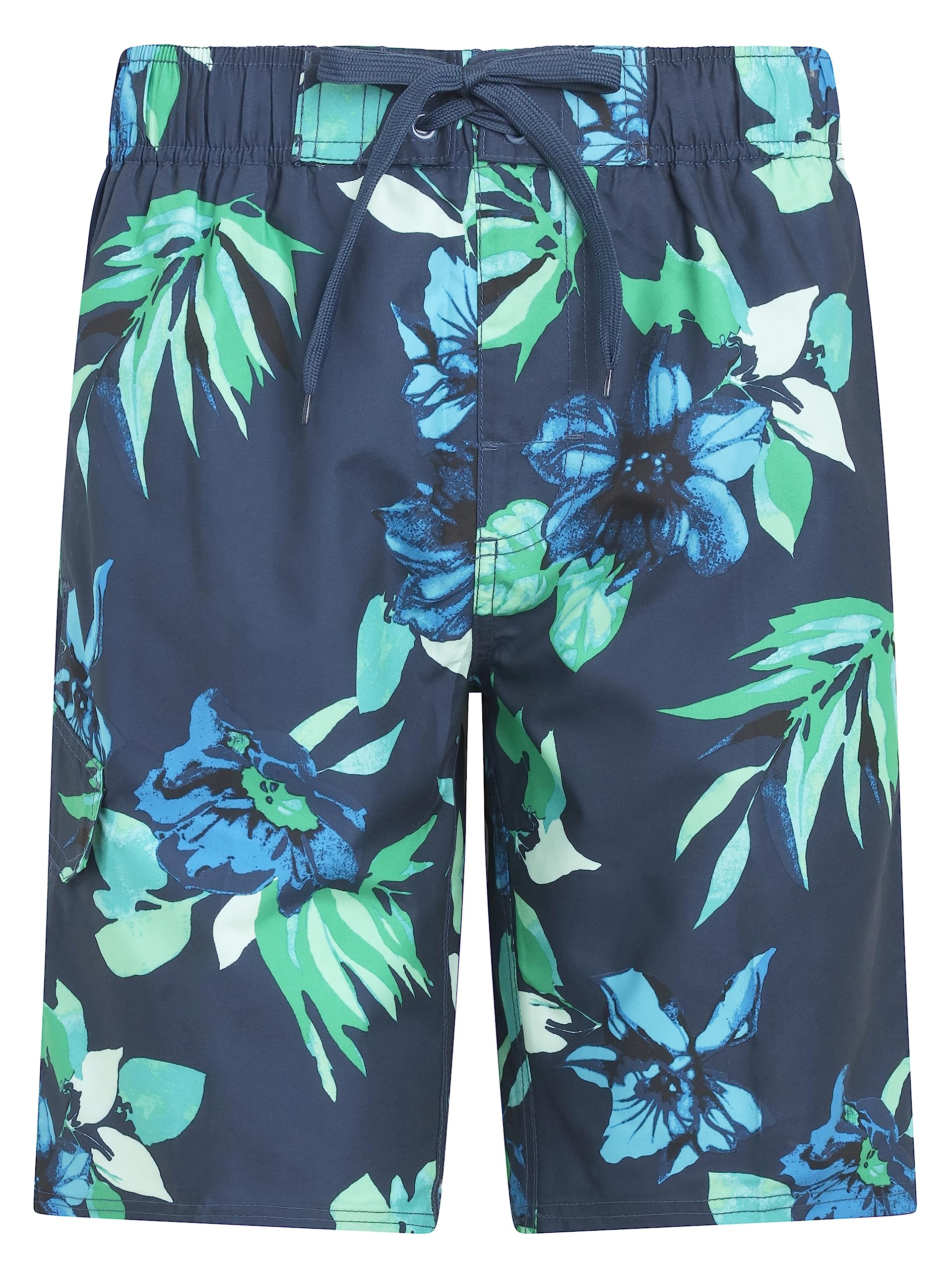 Photo 1 of (USED/FAIR) (BAGGED) Kanu Surf Men's Standard Flex Swim Trunks (Regular & Extended Sizes), Bora Bora Navy