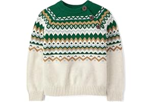 Gymboree Boys and Toddler Long Sleeve Crew Neck Pullover Sweater