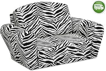 Amazon Com Children S Upholstered Sleepover Chair Kids Fold Out