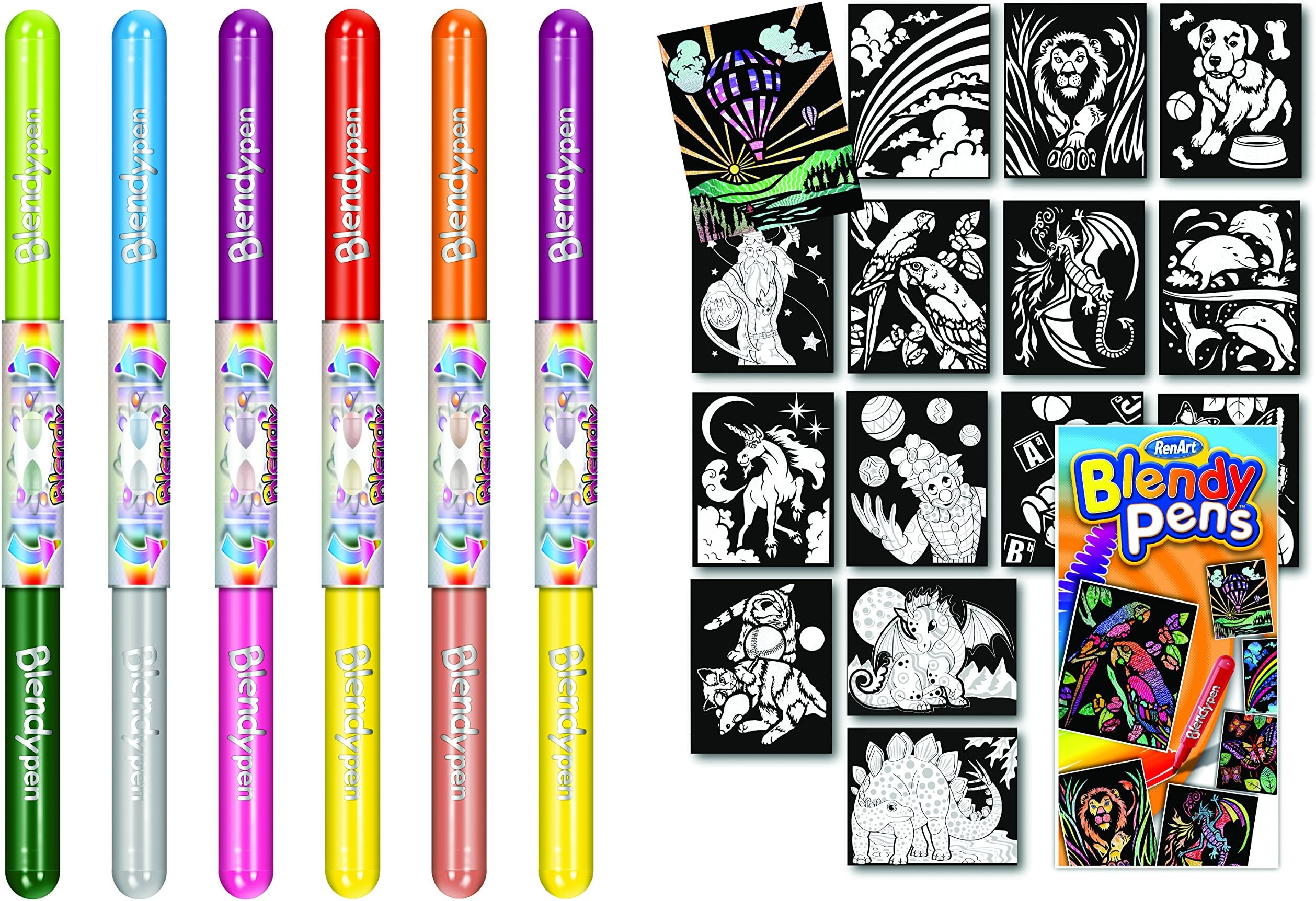 Renart REN-BP1206 Blendypens Surprise Art