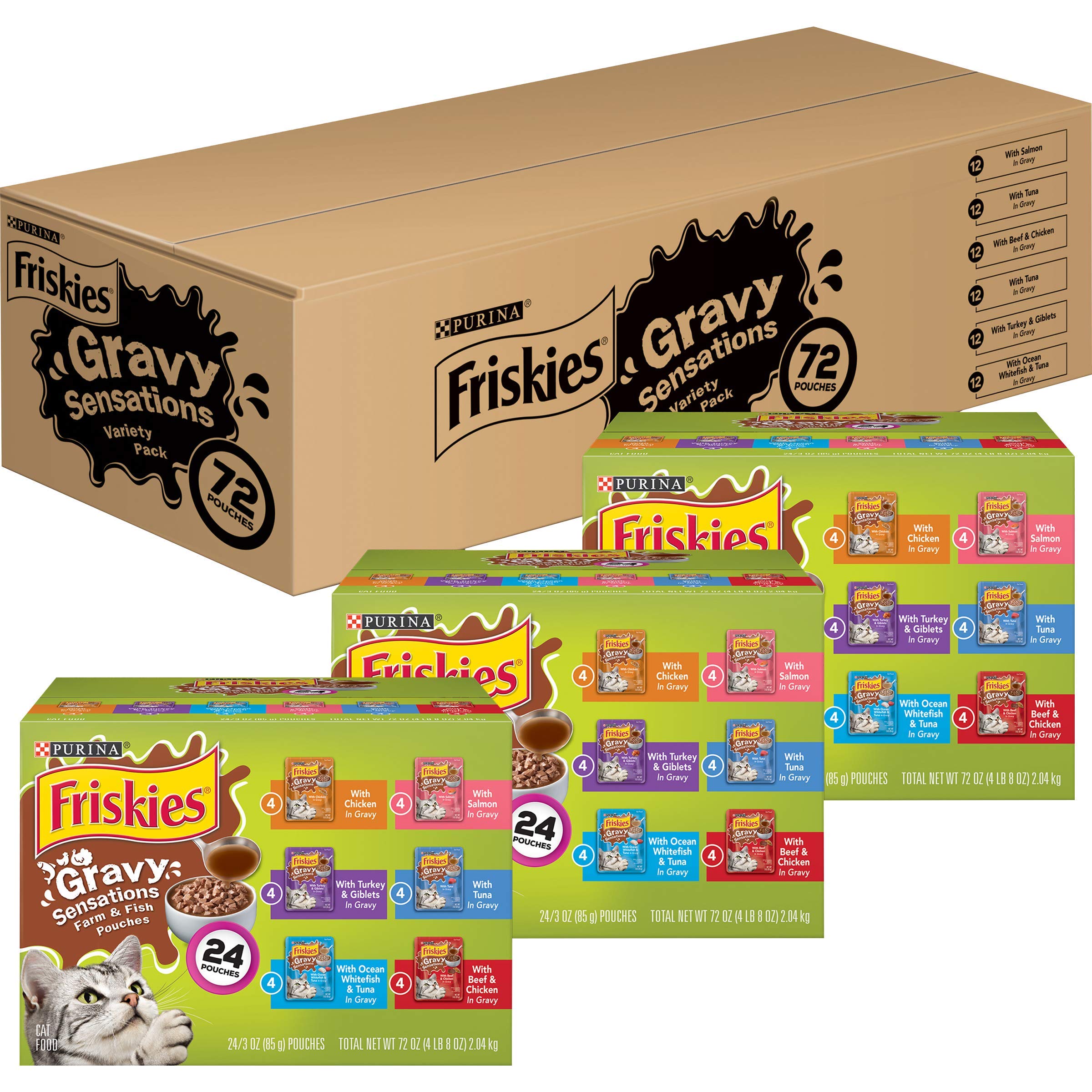 Purina Friskies Wet Cat Food Variety Pack