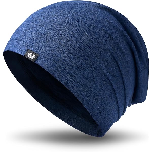 Amazon.com: Black Skull Cap for Men, 2 Pack Bamboo Lightweight
