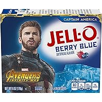 Amazon.com : Jell-O Berry Blue Gelatin Mix (3 oz Boxes, Pack of 24 ...