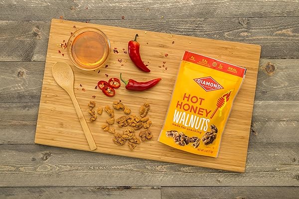DIAMOND OF CALIFORNIA HOT HONEY WALNUTS 4 OZ