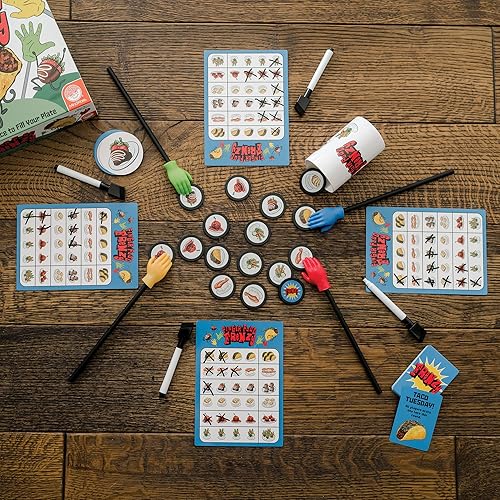 MindWare Finger Food Frenzy Family Board Game Classic Strategy