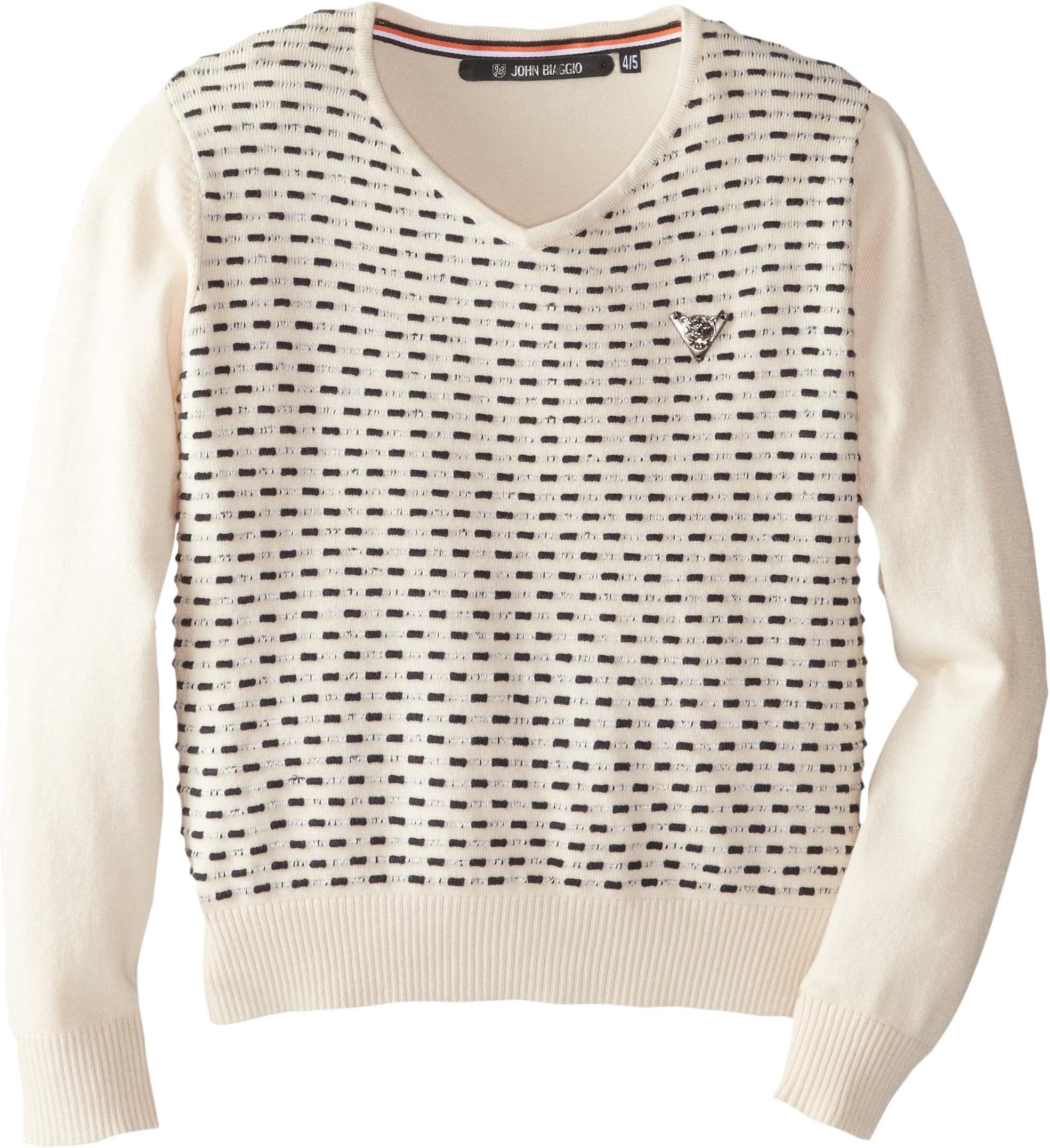 John Biaggio Little Boys' Little Boys V-Neck Parker Sweater