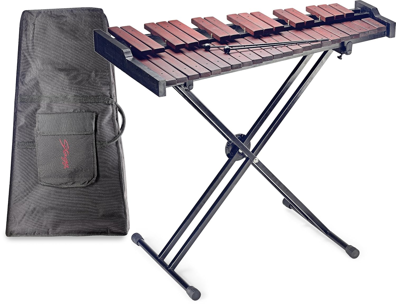 Stagg XYLOSET 37 37Key Xylophone with Mallets and Stand eBay