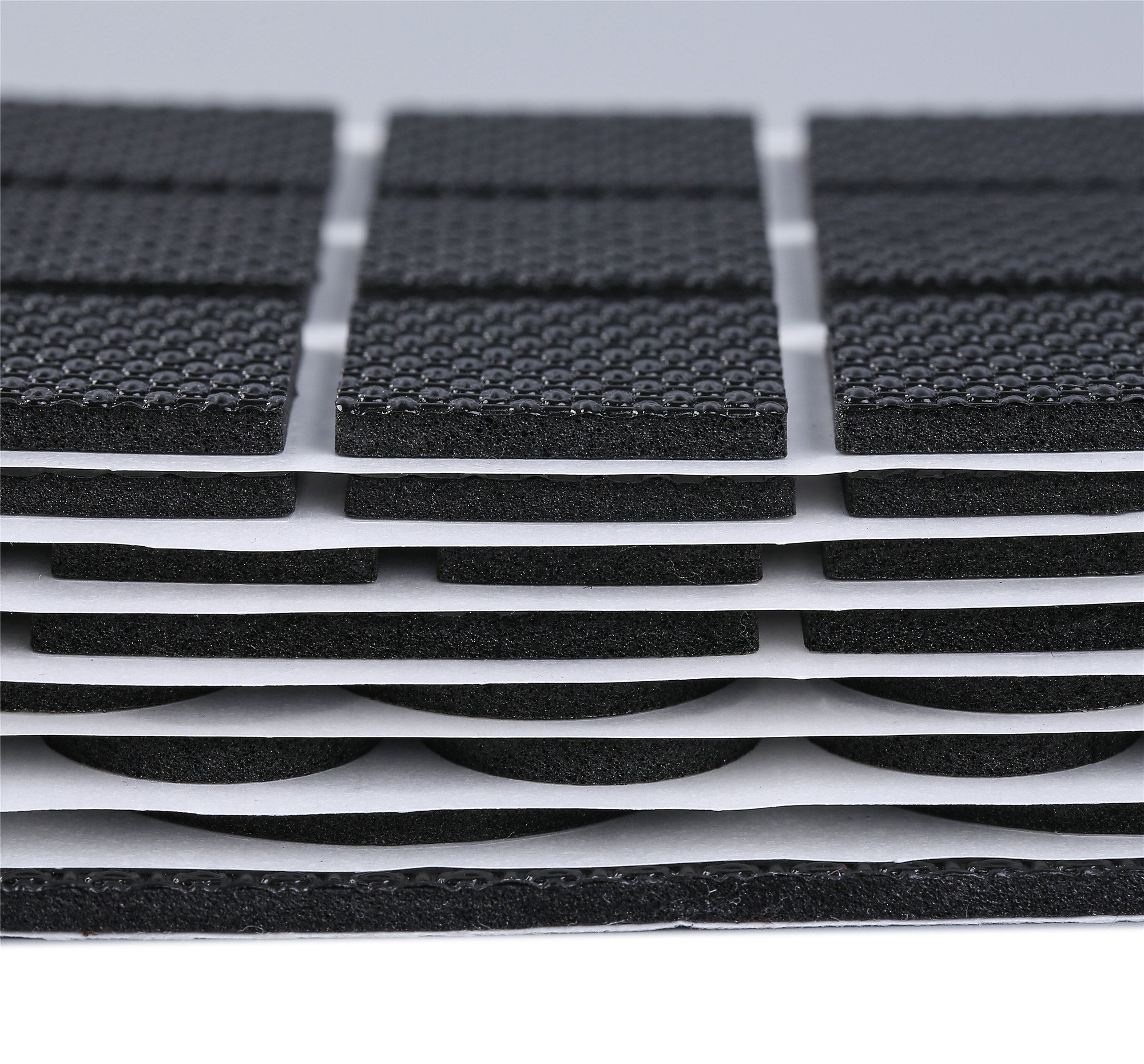 129 Pieces Non Slip Furniture PadsHeavy Duty Adhesive Rubber Furniture