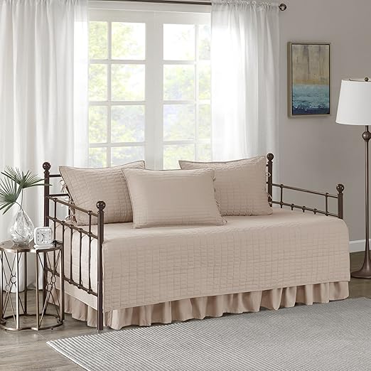 Amazon Com Comfort Spaces Kienna Soft Microfiber Solid Blush