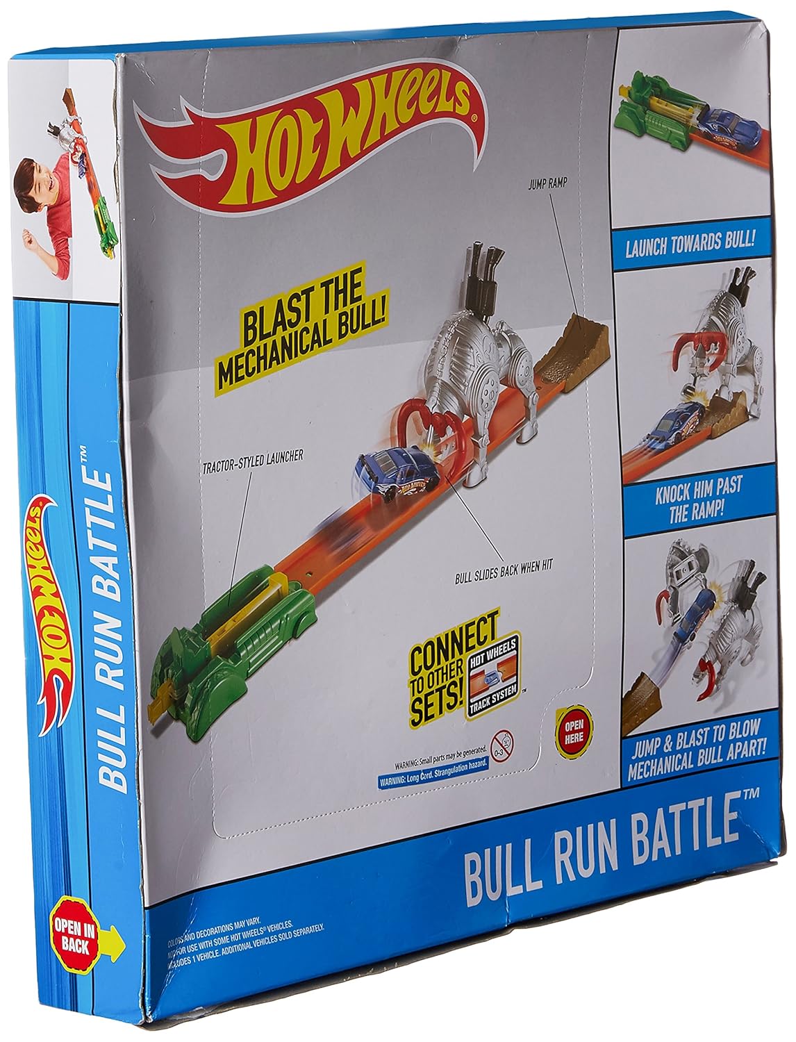 hot wheels bull run battle