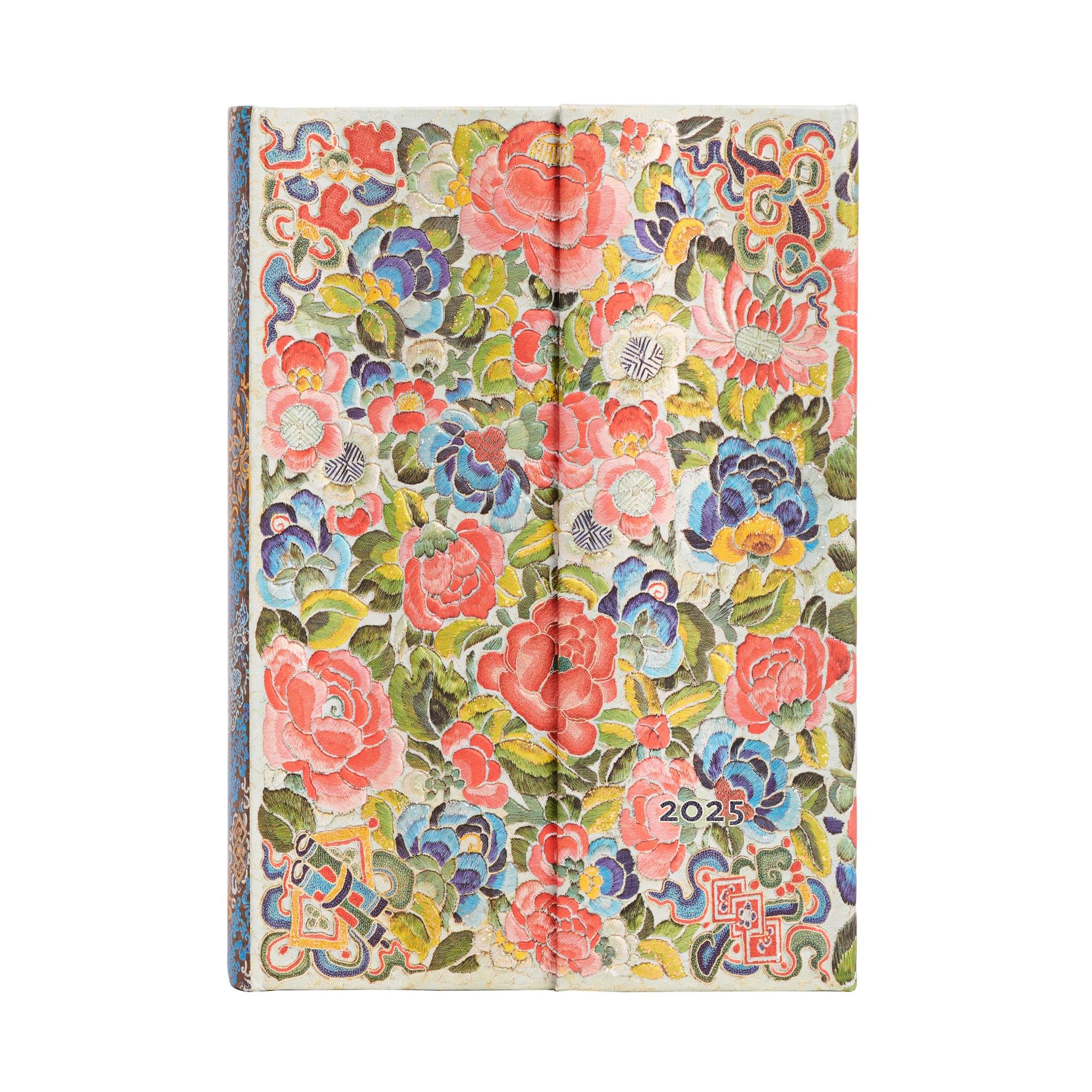 Paperblanks Pear Garden Mini 12 Month Calendar 2025 Day to View with Flap Envelope