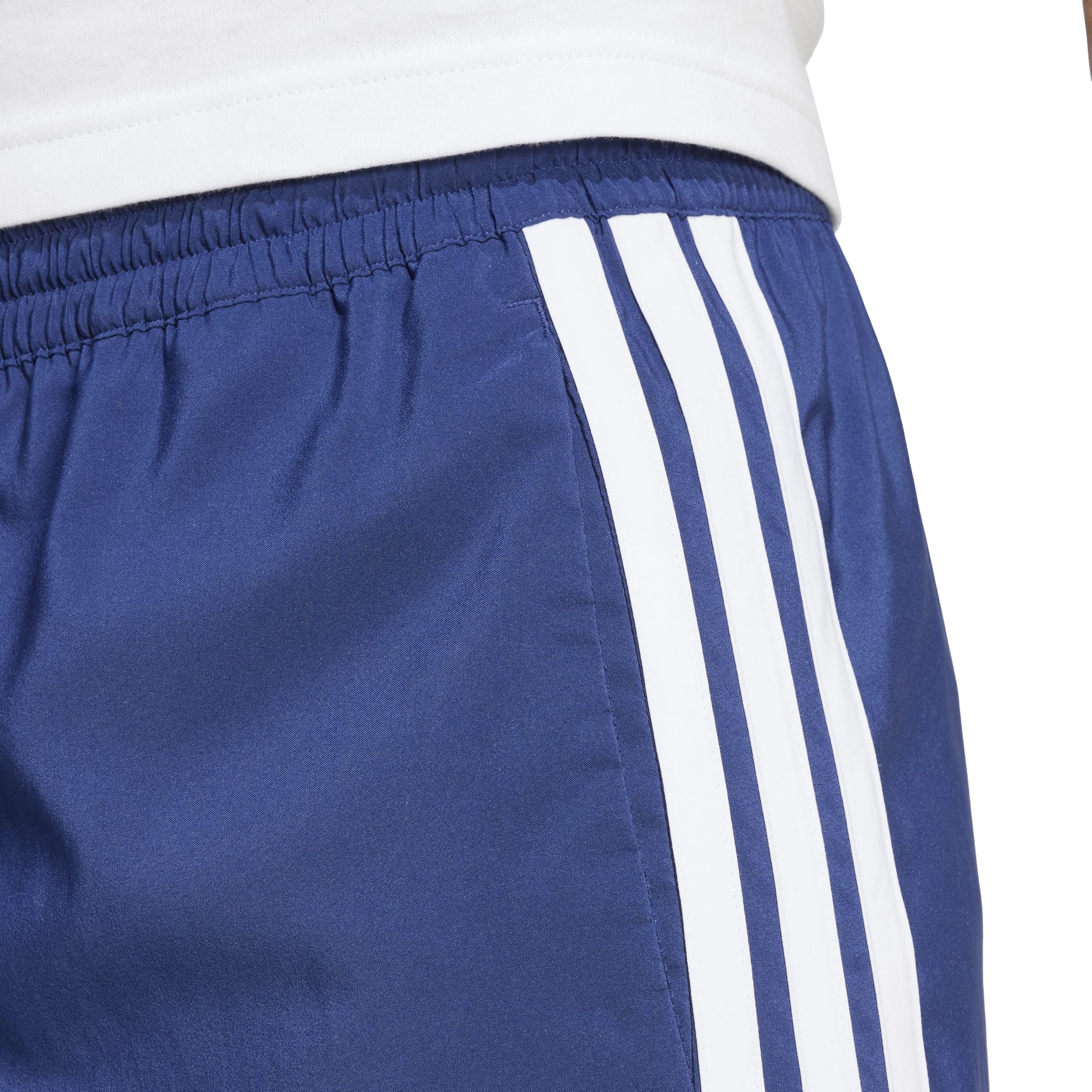 Adidas Herren Essential Three Stripes Chelsea Short, Dark Blue/White, XXL 6