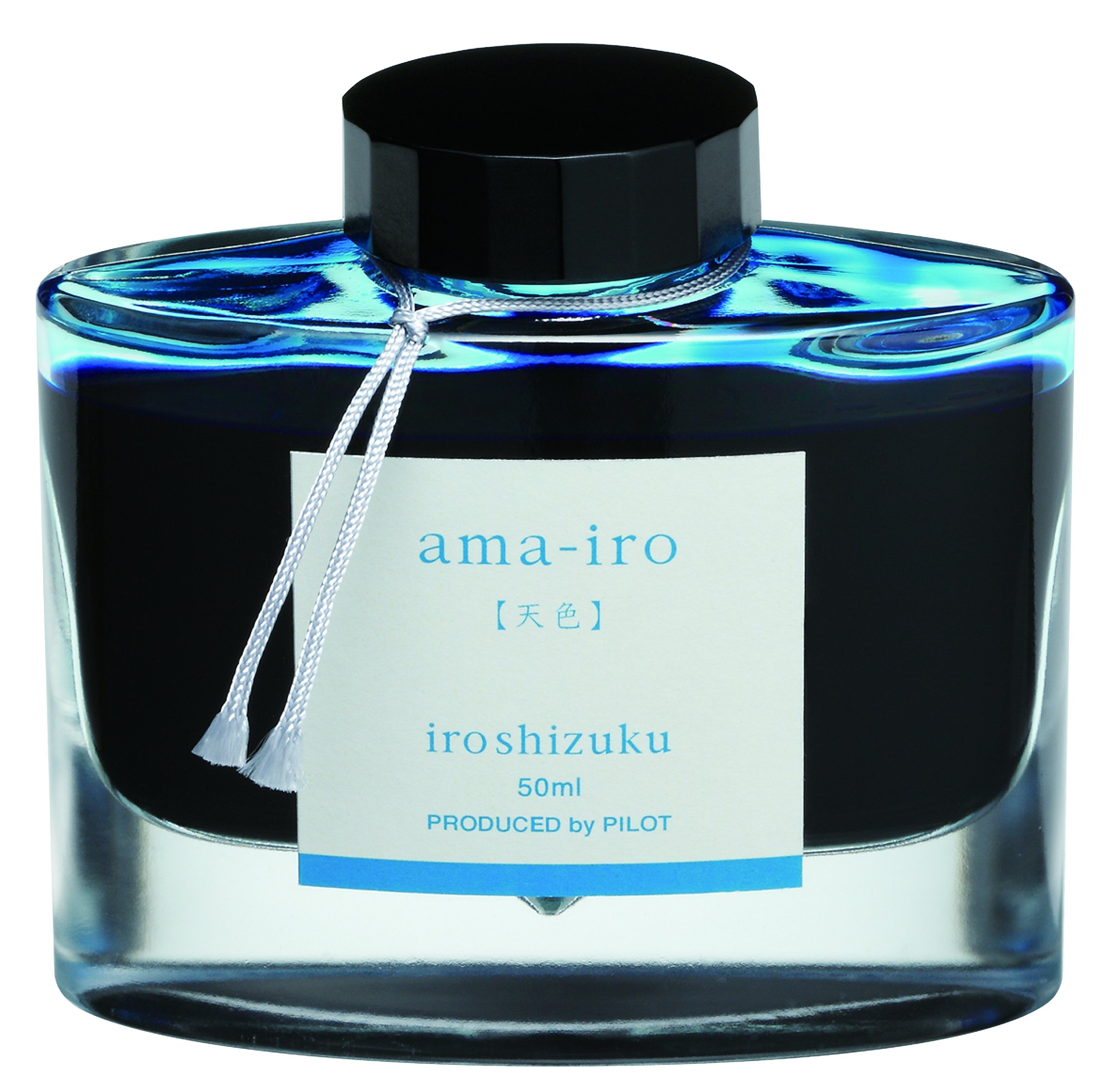 Pilot Iroshizuku Fountain Pen Ink - 50 ml Bottle - Ama-iro Sky Color (Sky Blue) (Japan Import)