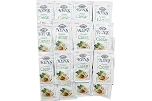 KENS STEAKHOUSE Ken's Steakhouse Creamy Caesar Dressing 1.5 oz Packets (Pack of 20)