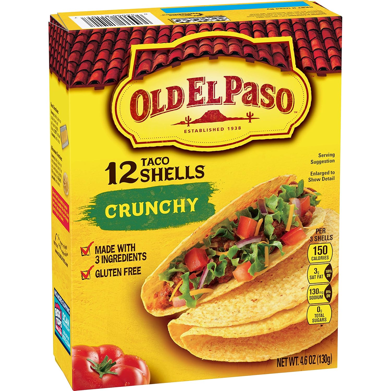 Amazon Com Old El Paso Taco Shells 12 Shells 4 6 Oz Macaroni And Cheese Grocery Gourmet Food