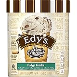 Edy's, Slow Churned Light Fudge Tracks Ice Cream, 1.5 qt (Frozen)
