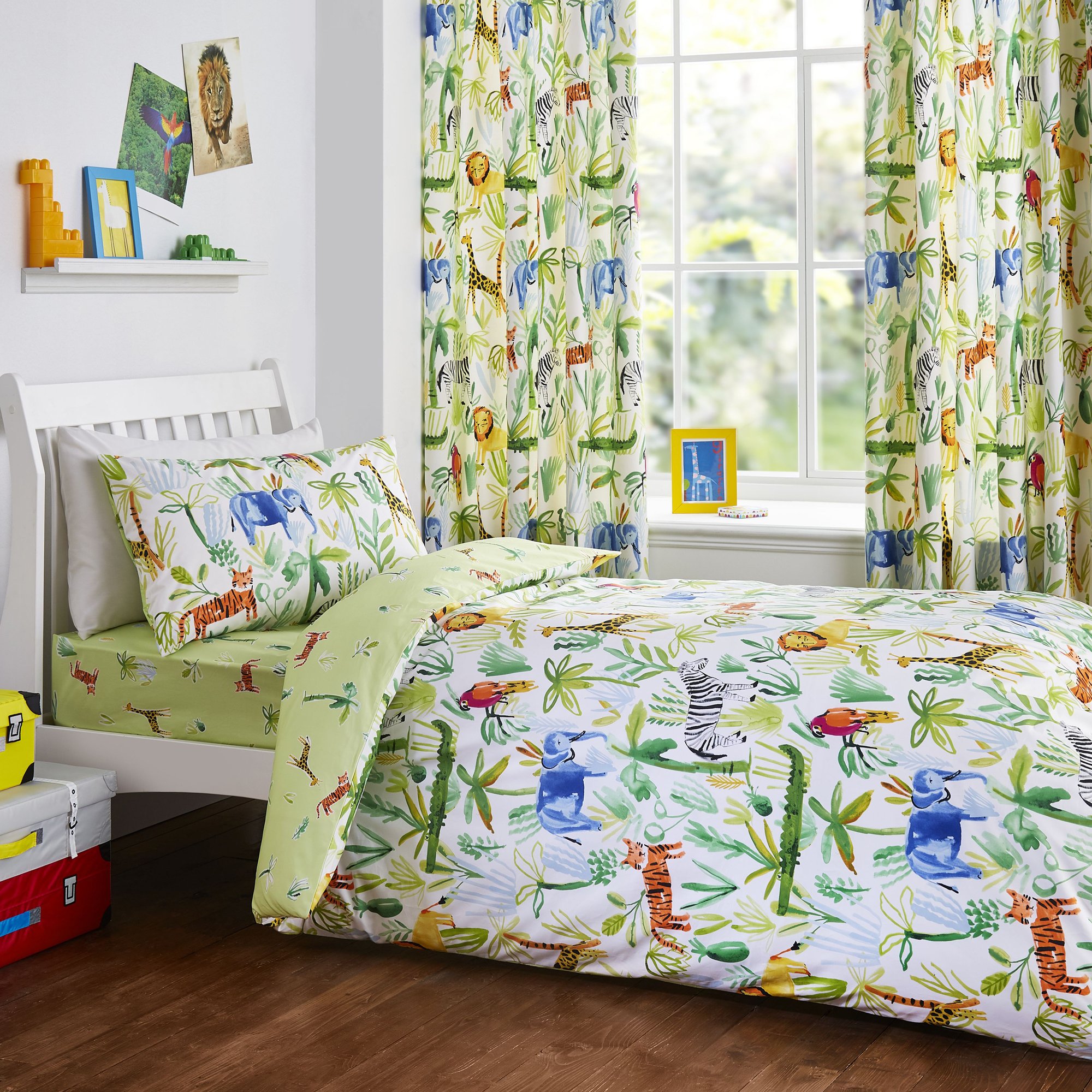 childrens jungle bedding