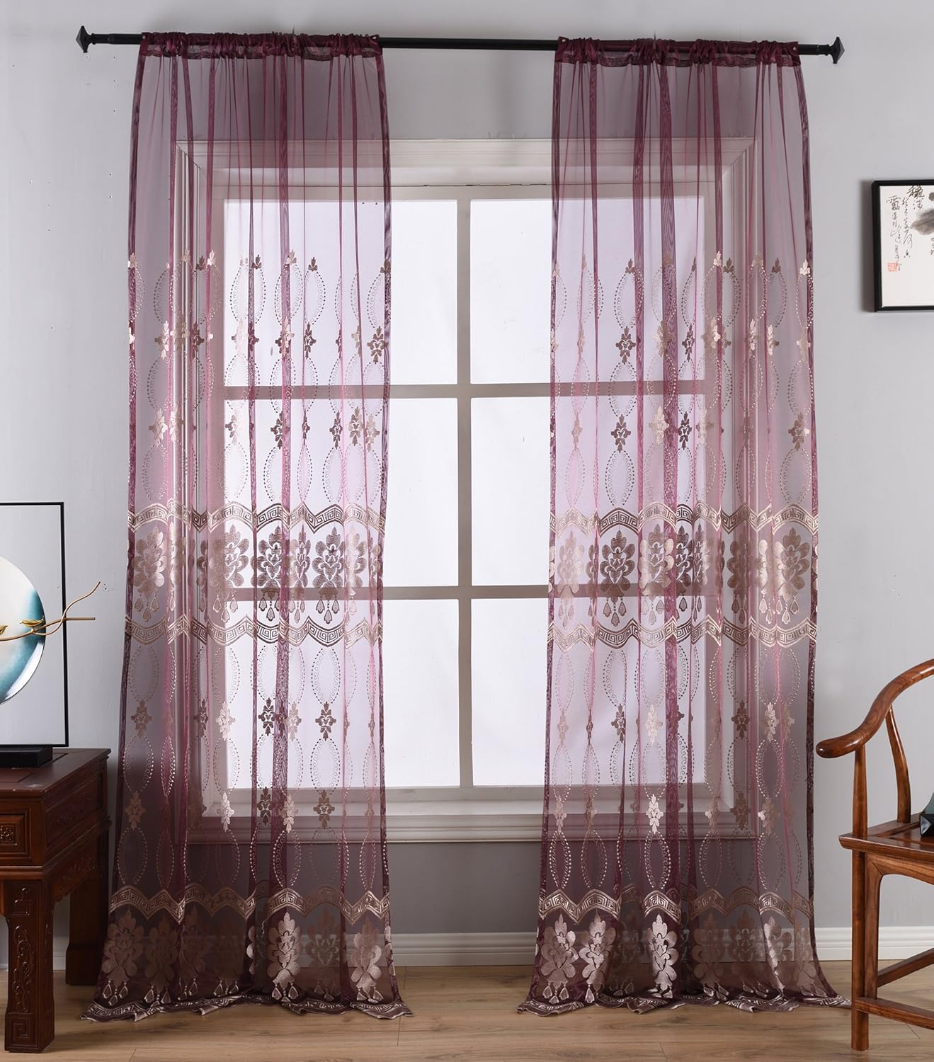 Best curtain european living room