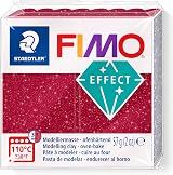 STAEDTLER FIMO Galaxy Red 57g Oven-Hardening Polymer Modelling Clay view 1