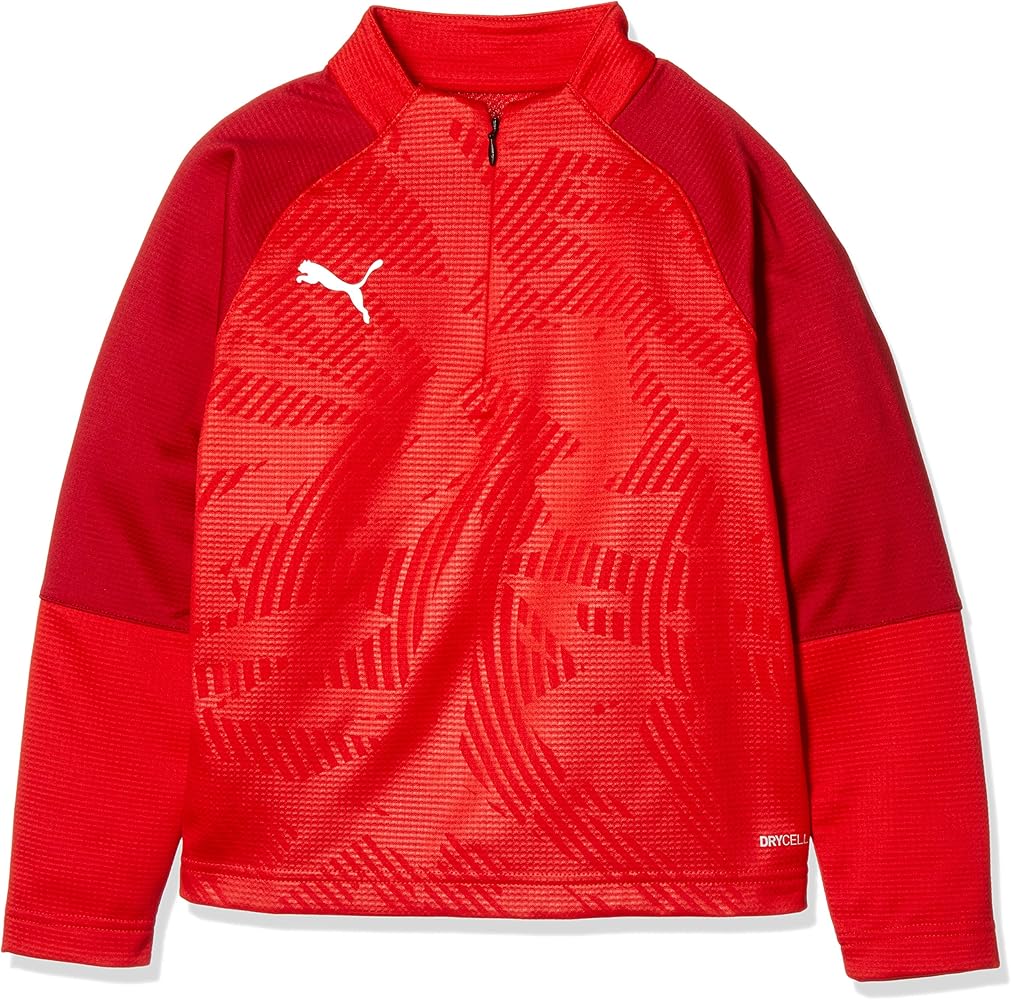 Mua プーマ サッカーウェア Cup トレーニング 1 4 ジップ コアトップス ジュニア キッズ プーマ レッド チリ ペッパー 01 日本 140 日本サイズ140 相当 Tren Amazon Nhật Chinh Hang Fado