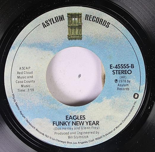 Eagles 45 RPM Funky New Year / Please Come Home For Christmas Amazon