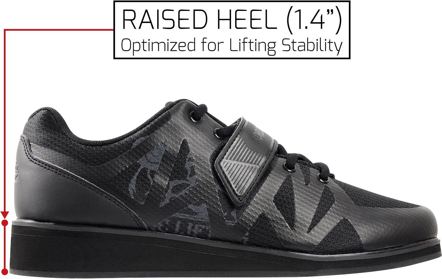  | Nordic Lifting Powerlifting Shoes for Heavy Weightlifting - Men's Squat Shoe - MEGIN | Fitness & Cross-Training