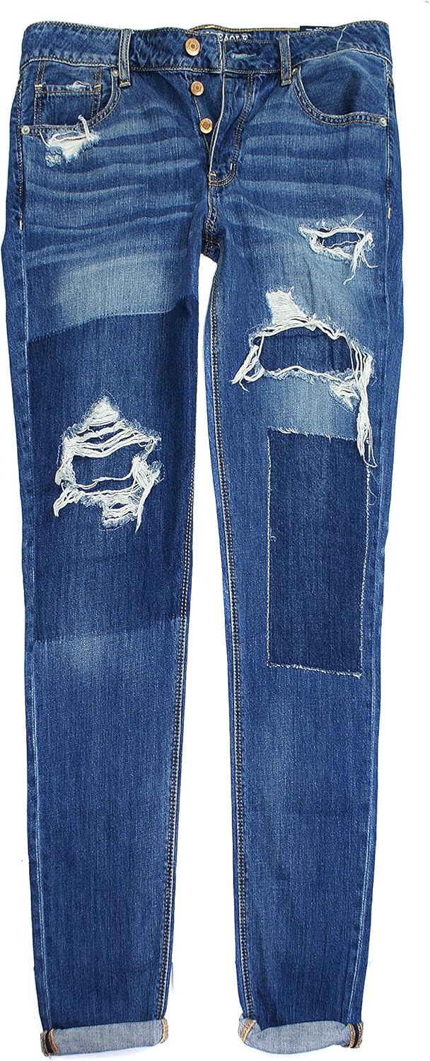 american eagle jeans with patches