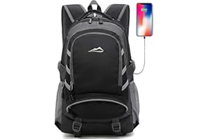 PROETRADE Backpack for Laptop Large Travel College Bookbag Gift Business with USB Port