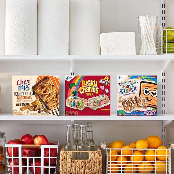 CINNAMON TOAST CRUNCH CEREAL TREAT BARS, SNACK BARS, VALUE PACK, 16 CT, 13.6 OZ