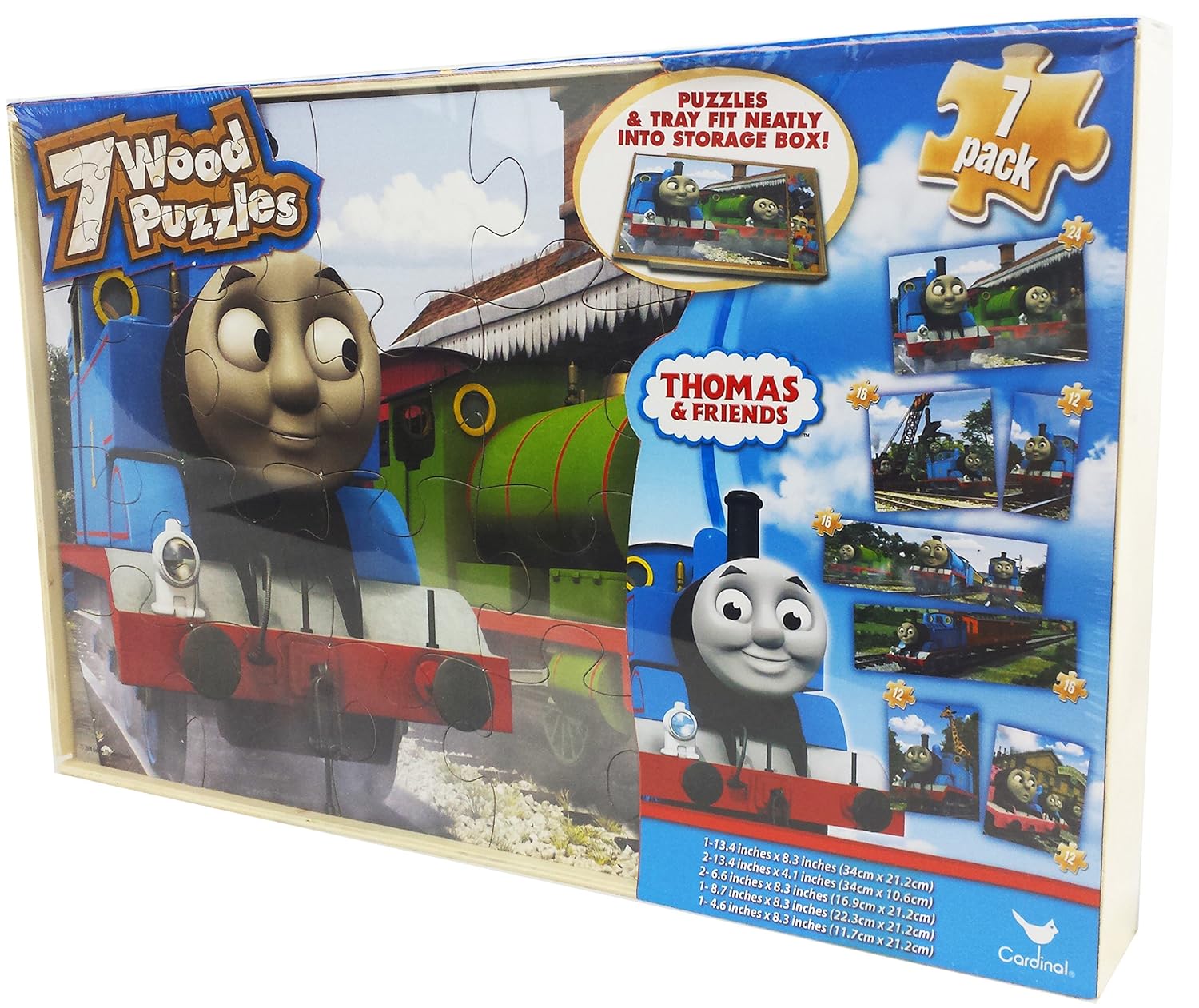 Thomas The Tank Engine 7 Pack Wood Puzzles 47754939408 eBay