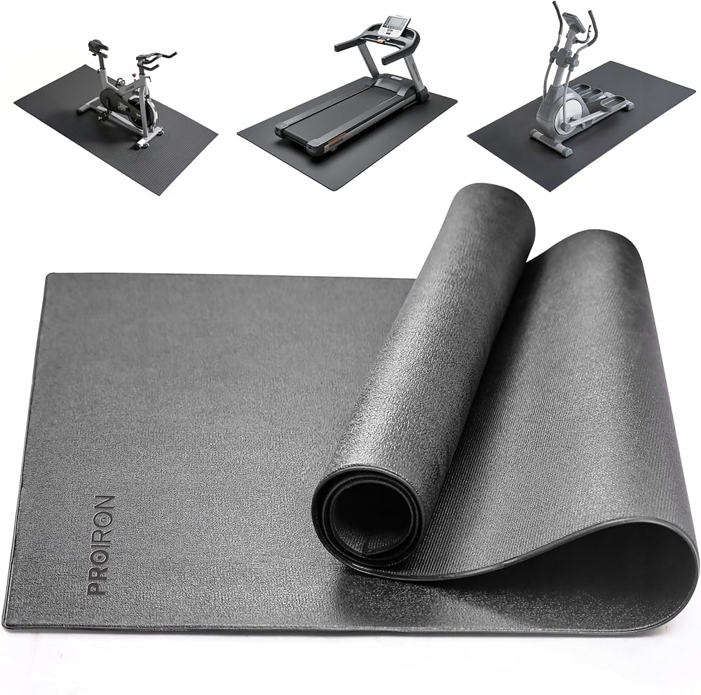 PROIRON Heavy Duty Exercise Mat Non-Slip Floor Protector for Gym Equipment