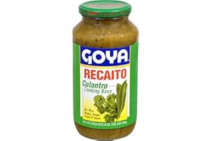 TOAUO Goya Foods Recaito Culantro Cooking Base, 24 Ounce (Pack of 12)