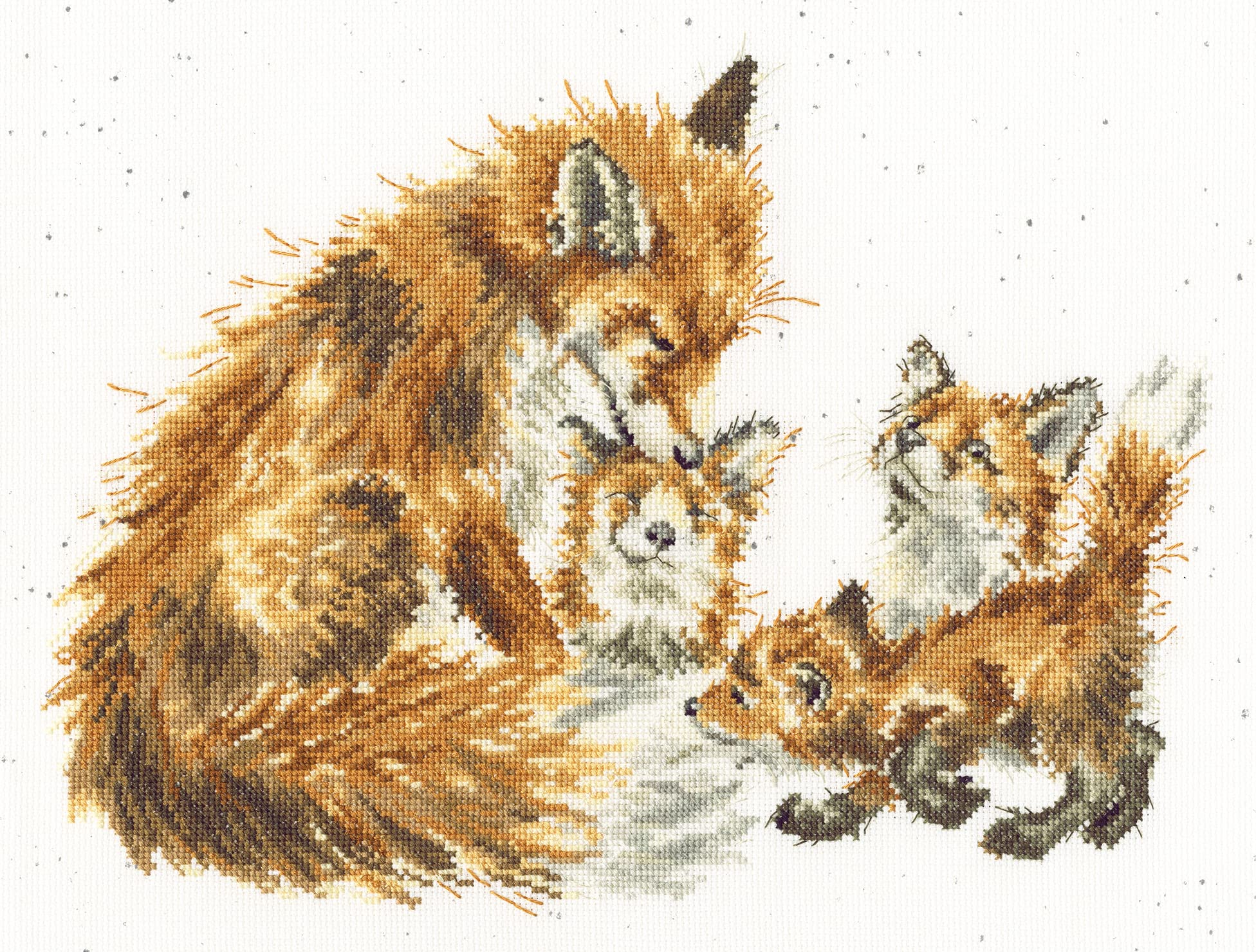 Bothy Threads Cross Stitch Kit - The Bedtime Kiss