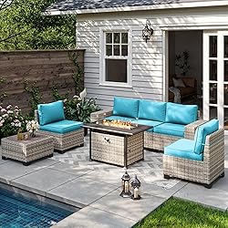 Muphyers 7-Piece Outdoor Patio Furniture Set with