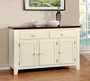 Amazon Com Furniture Of America Pauline Cottage Style Dining