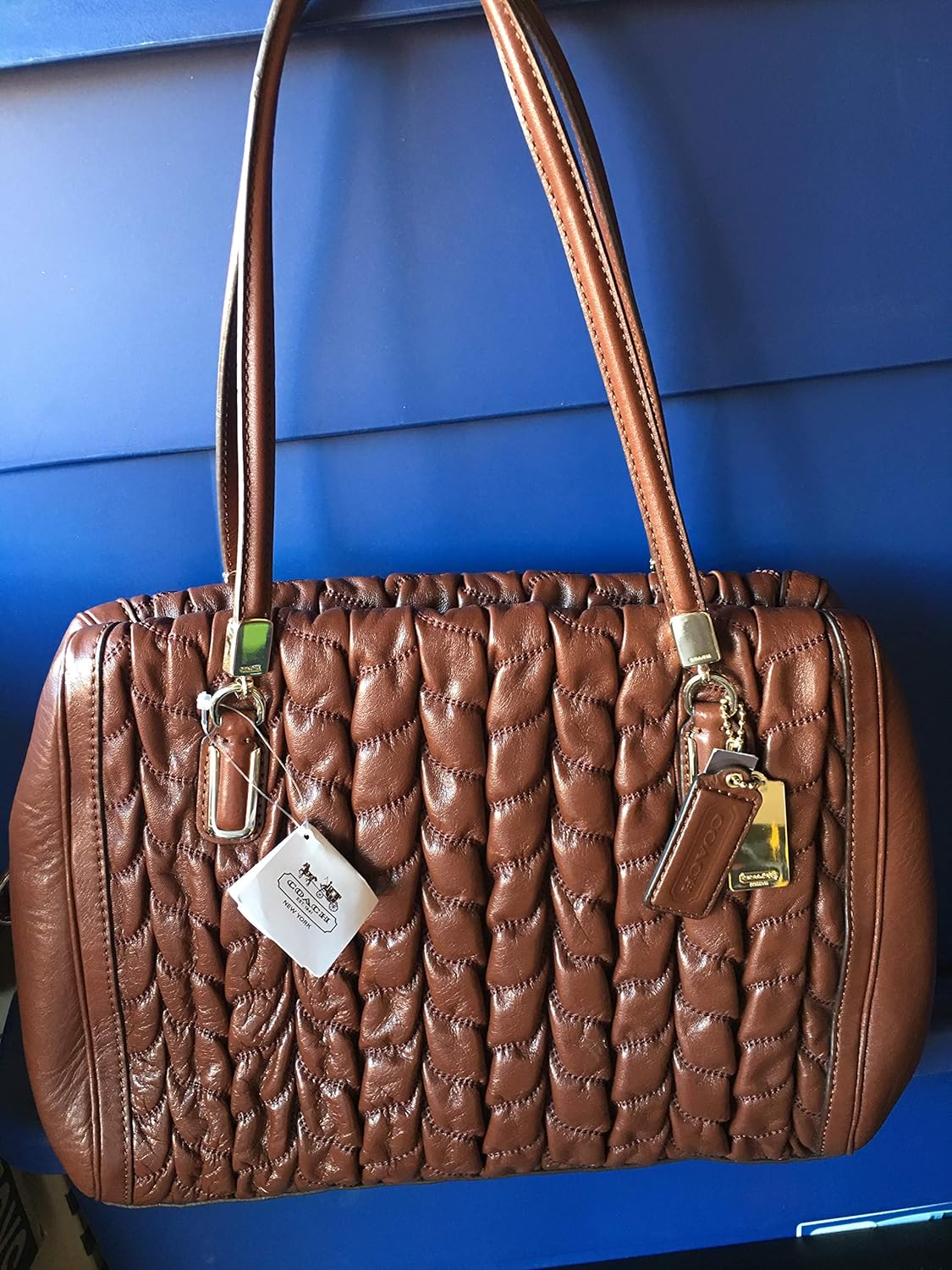 coach east west tote