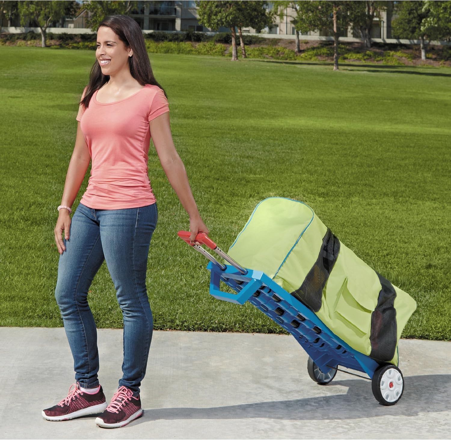 little tikes pack n roll bouncer