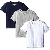 Burt's Bees Baby baby-boys Tees, Short Long Sleeve T-shirt V-neck Crew Infant and Toddler Top, 100% Cotton