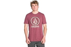 Volcom Mens Short Sleeve Graphic Logo T-Shirt | 100% Cotton Crew Neck Tee