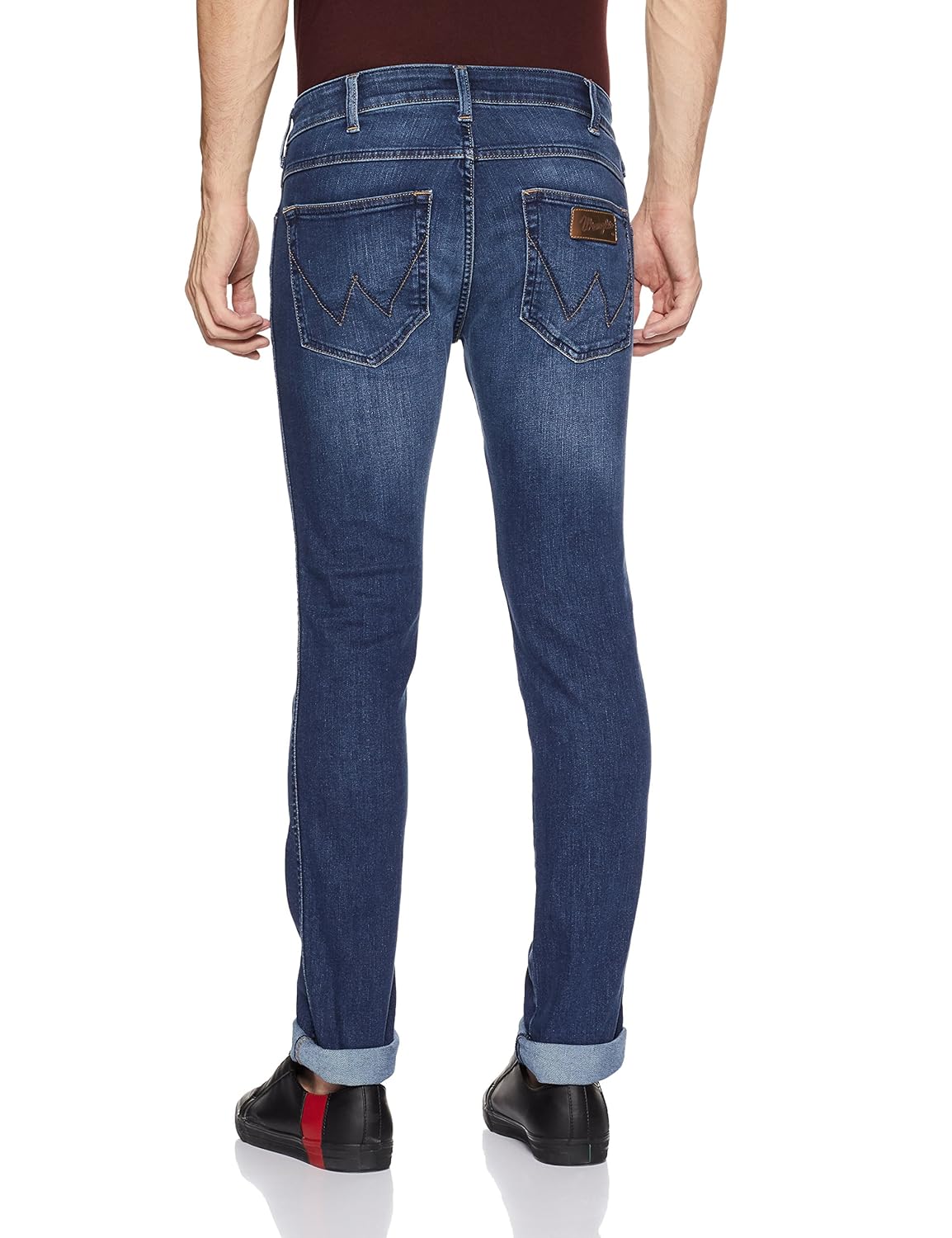 wrangler men's slim fit jeans