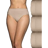 Vanity Fair womens Seamless Underwear, Light Smoothing, No Pinch No Show