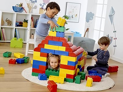 large rubber lego blocks