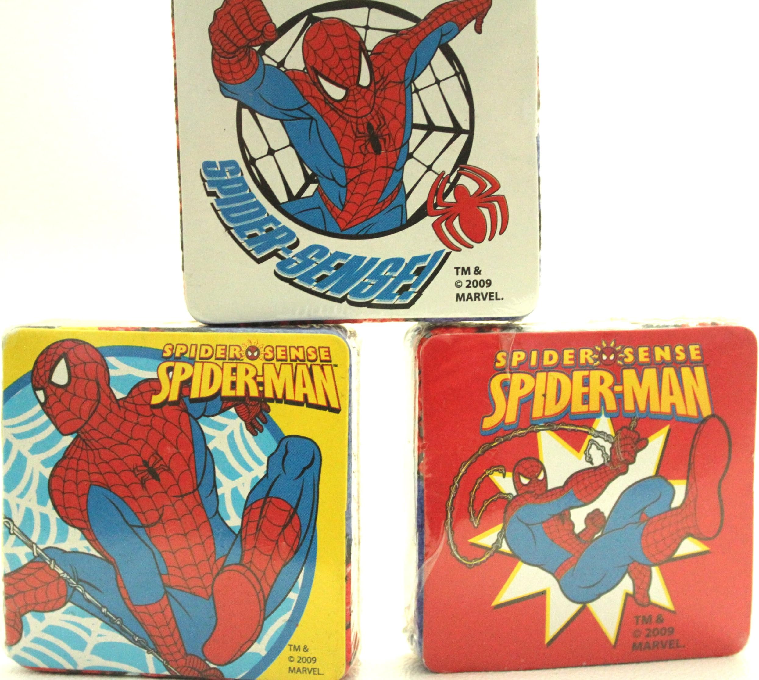 2 Spider-Man Pop Up Magic Towel Washcloth Set - Varied Designs