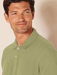 Amazon Essentials Men's Regular-Fit Cotton Pique