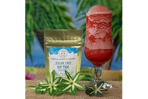 2 FRIENDS & A BLENDER Sugar Free Black Cherry, Diabetic & Keto Friendly Frozen Slushy Cocktail Mix - Vodka, Rum, Wine, Tequila, Non-Alcoholic