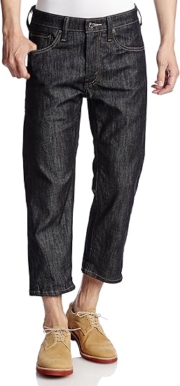 Amazon リーバイス Levi S Commuter Series 505 Straight Cropped リーバイス コミューター505 レギュラーフィット ストレート クロップド リジッド 0003 インディゴ 30 ミディアムパンツ 通販