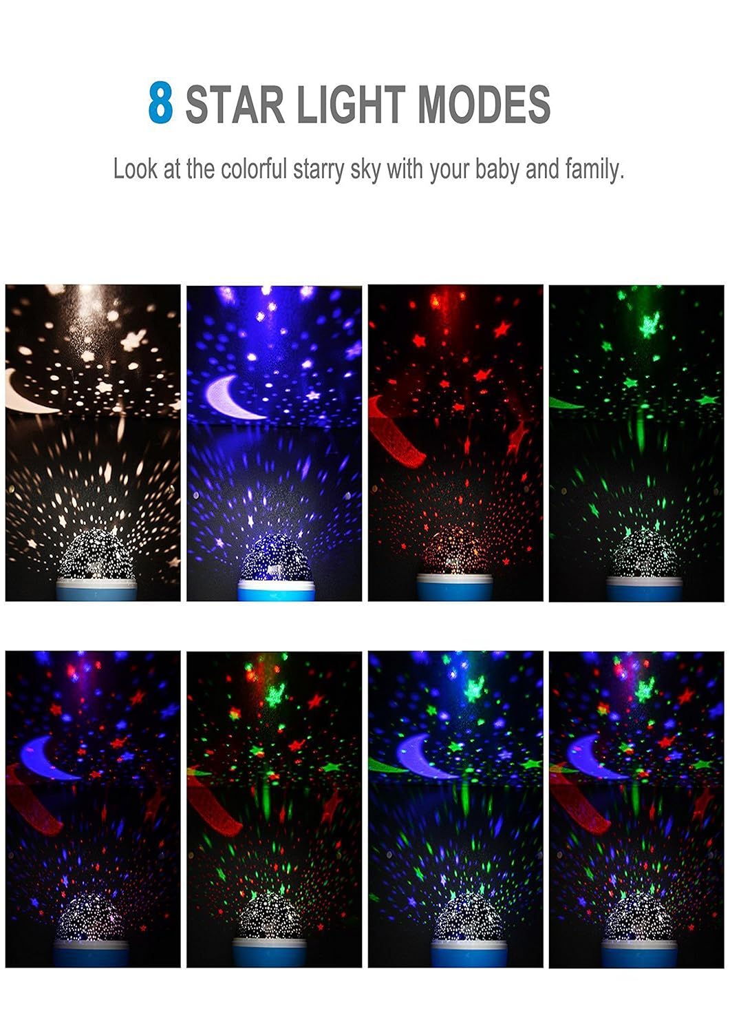 star light rotating projector