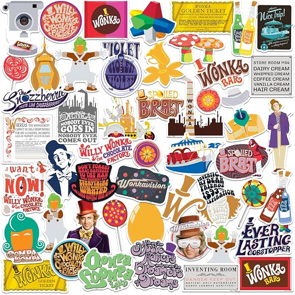 KEYCHIN Willy Wonka Musical Enamel Brooch Pin - Copper Finish, Inspired By Chocolate Bar - View #9
