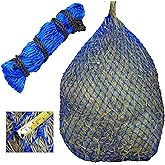 T TEKE Ultra Slow Hay Feeder Hay Nets, 1" Holes | Hay Bags for Horse, Goats